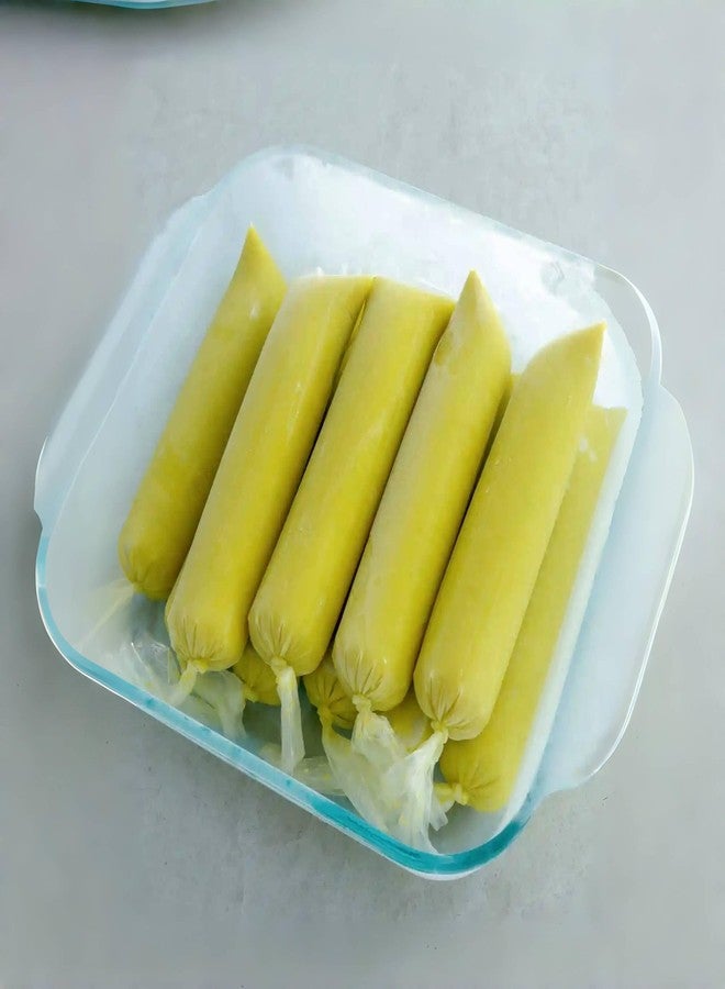 FAQQI Ice Candy Plastic Bags Philippines, 2x12 Bolsas Para Helado Bolis/Ice Candy Wrappers/Ice Moldes Para Paletas De Helado, Plastic Disposable Ice Popsicle Bags and Icecream Maker (Pack of 50) - Image 5
